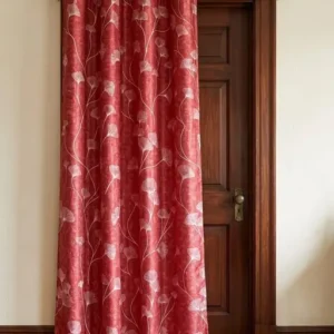 ASHANK Premium Single Panel Curtain - Solid Eyelet Door Curtain