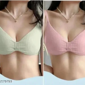 Cotton Bra for Women - Krittivasa Soft Padded Bralette